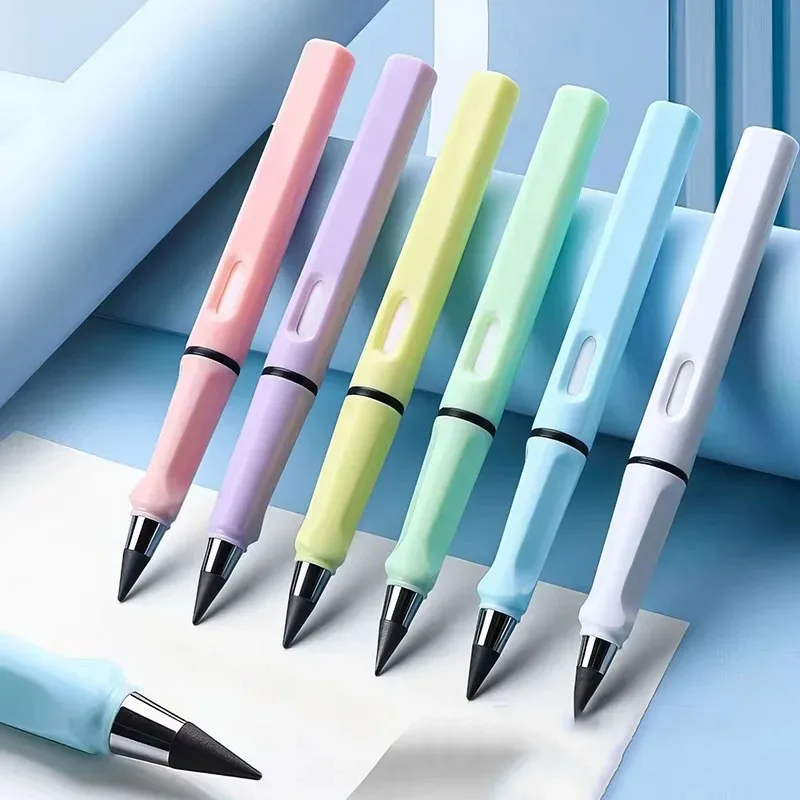 New Technology Unlimited Writing Pencil No Ink Novelty Eternal Pen Art Sketch Painting Tools Kid Gift School Supplies Stationery