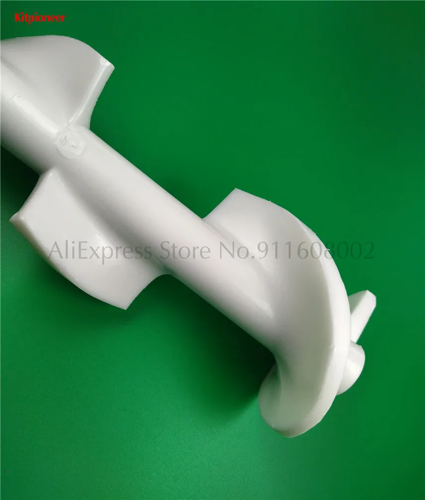 1 دوامة الملتوية قضيب صانع الآيس كريم جديد قطع الغيار مكشطة قضيب استبدال ملحق التجارية لينة خدمة آلات طول 31.5