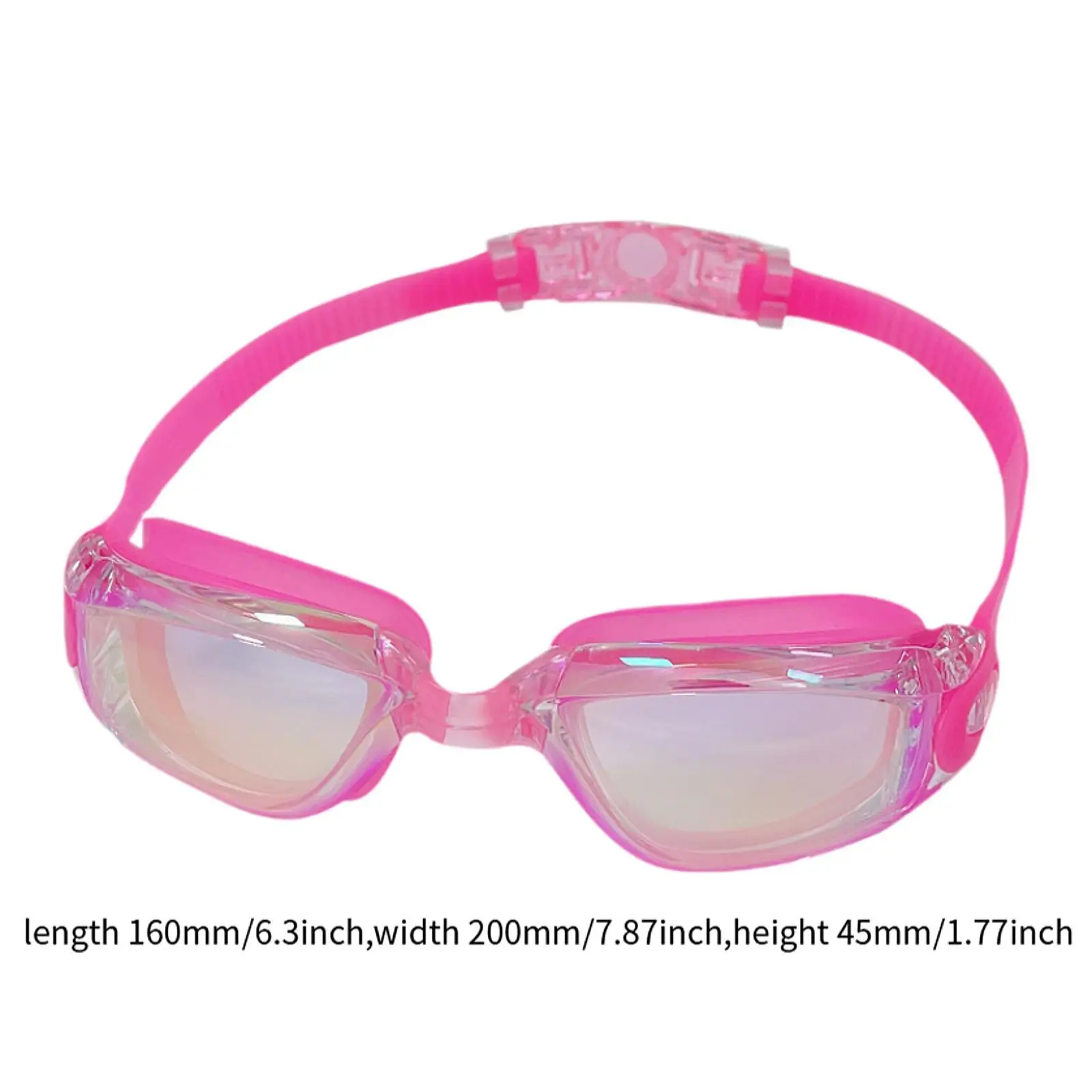 

Professional Waterproof Swimming Goggles Memory Silicone Anti Fog Glasses for Pool Beach for Adults Men Women
