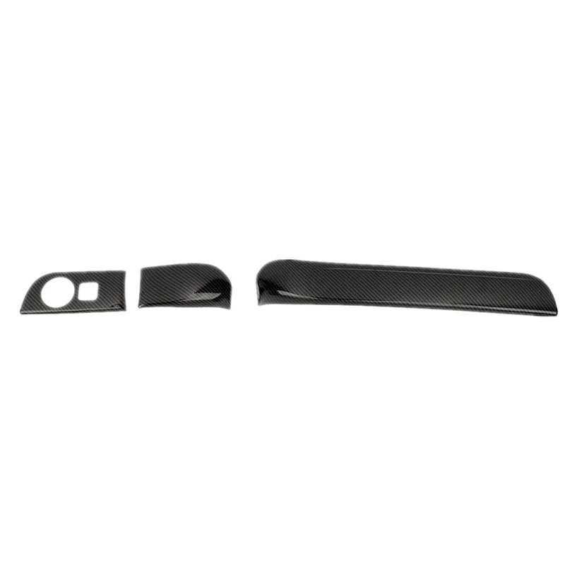 

AB61-For Dodge Durango 2011-2020 ABS Carbon Fiber Dashboard Panel Cover & Headlight Switch Button Panel Trim Parts Accessories -
