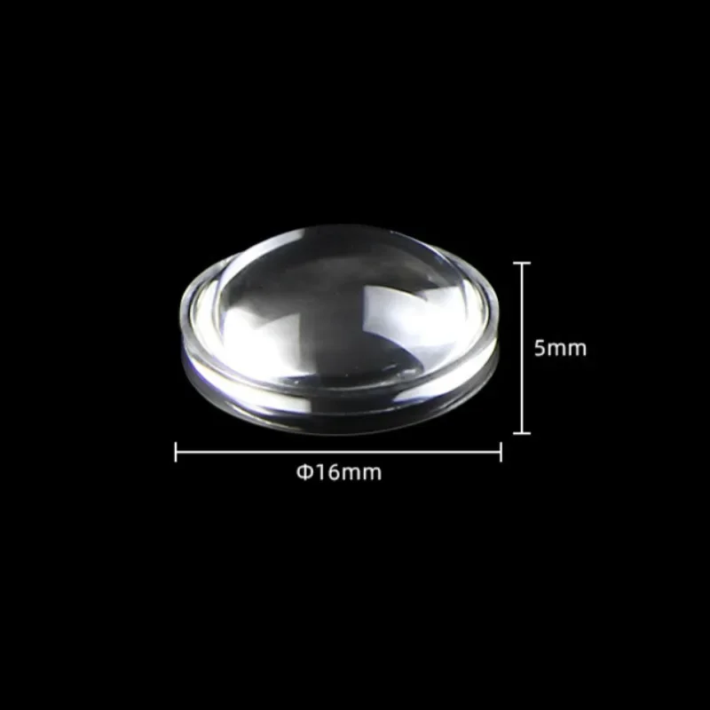 Optical Instruments Projection Lamp Flat Convex Lens PMMA Plastic Acrylic Focusing Optical Lens LED Concentrating Lenses