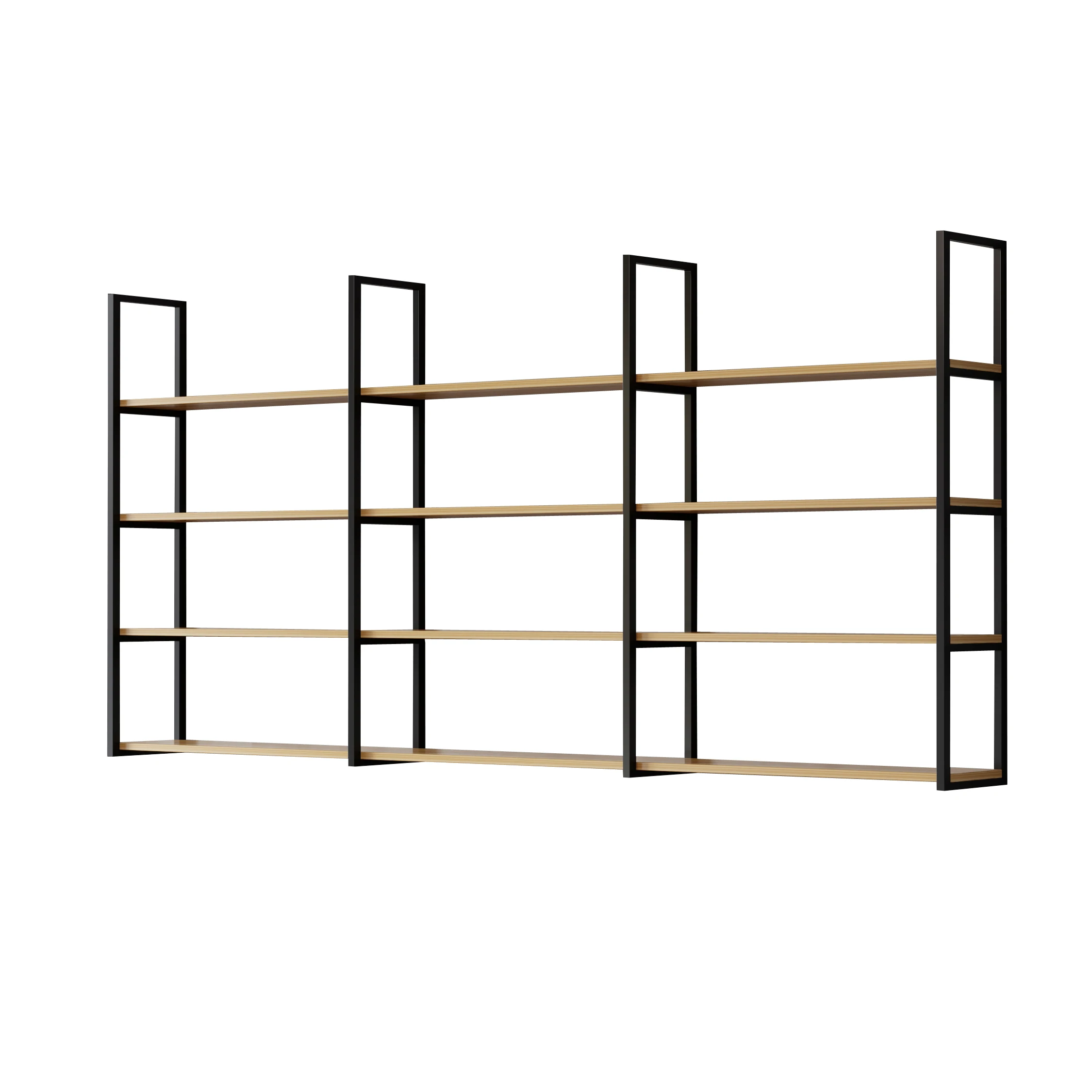 

Wall shelf Bookshelf Wrought iron wall display rack Multi-layer baffle shelf Industrial style bar counter Wine rack cabinet