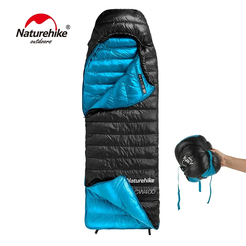 Naturehike CW400 Sleeping Bag Camping Winter Duck Down 650FP