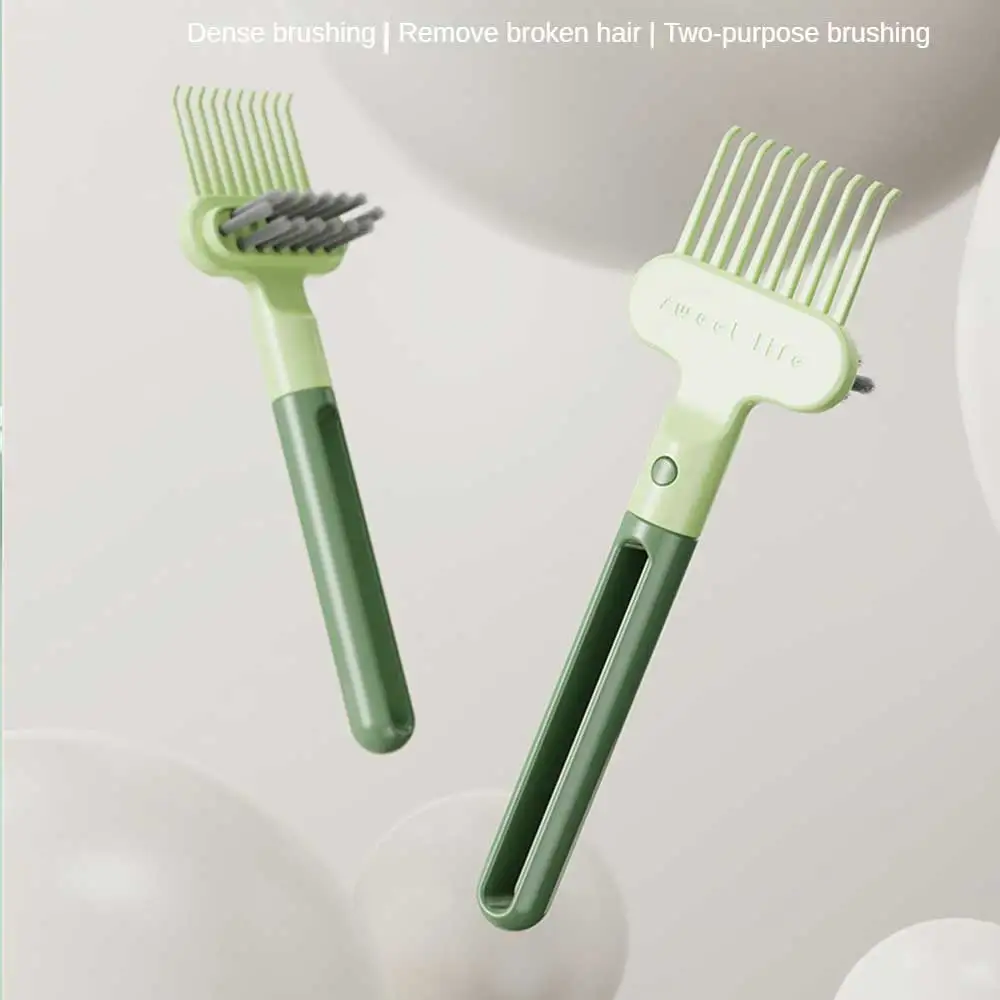 Comb Brush Curls Of Hair Dandruff Wood Comb Clean Claws And Air Cushion Comb ABS Cleaning Brush Cleaning Tool Brush