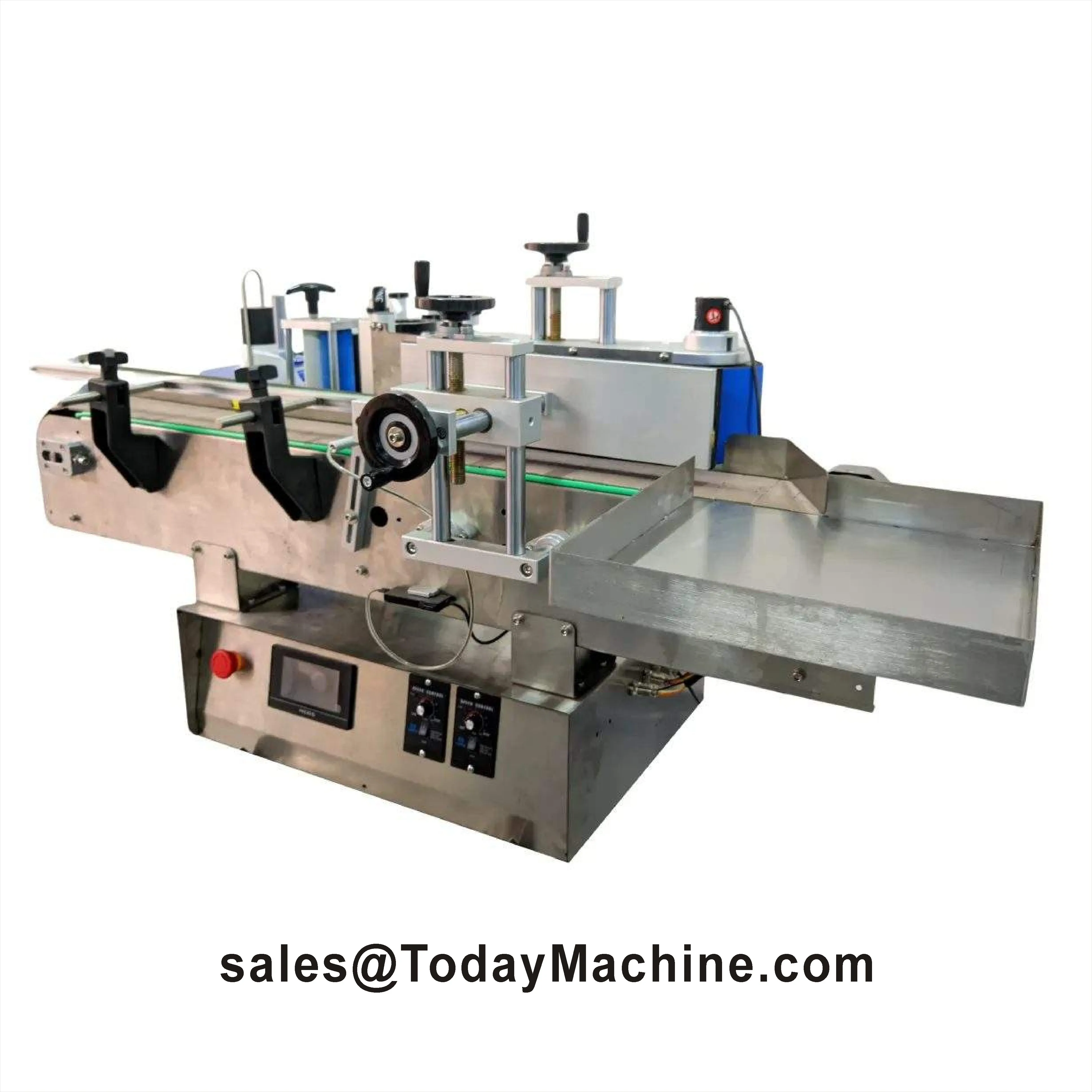 Automatic Desktop Round Bottle Labeling Machine Plastic Glass Jar Can Bottle Wine Beverage Cosmetic Flat Bottle Labeling Machine