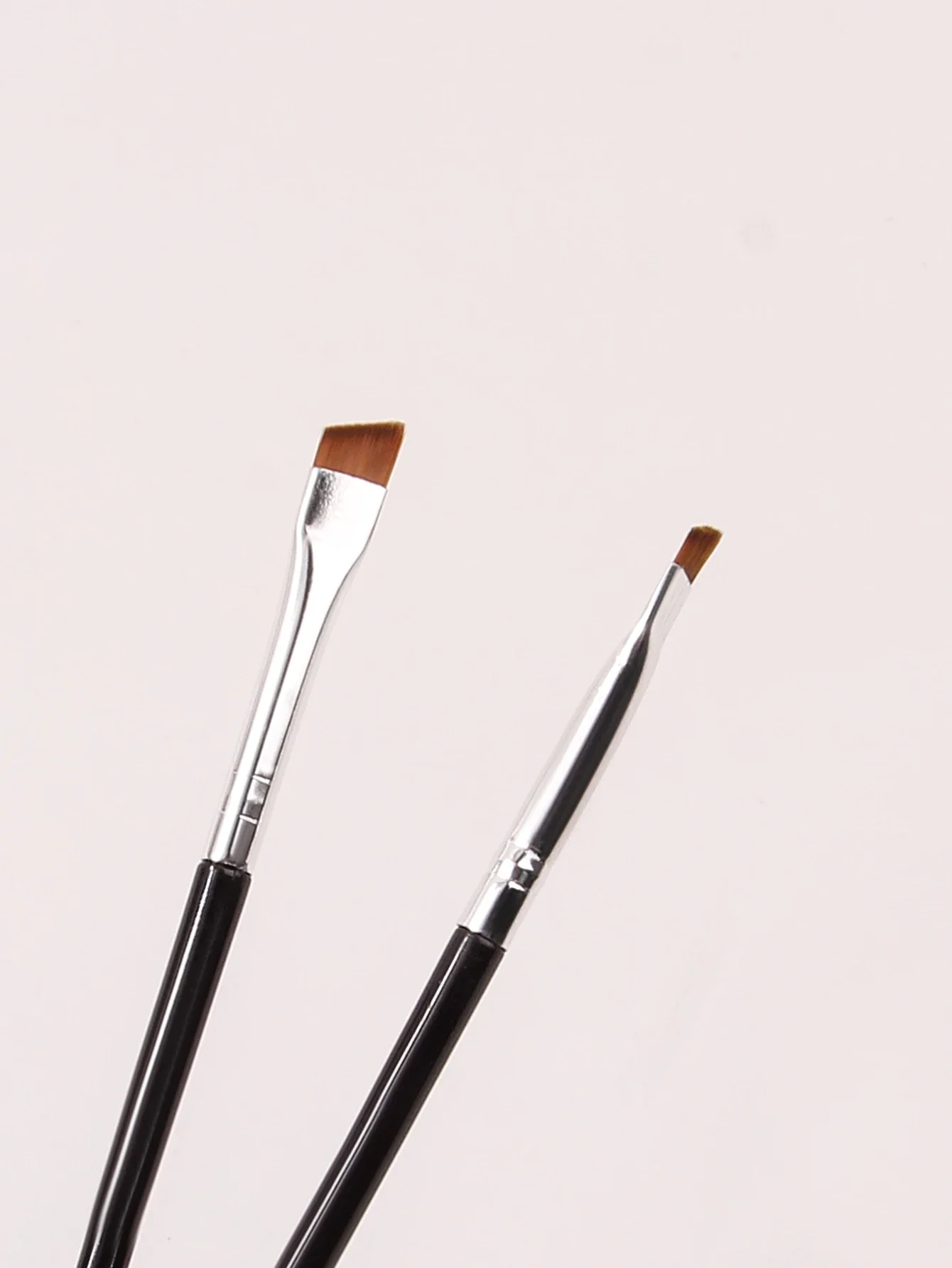 12 個の超微細刃アイライナーブラシ超ソフトメイクブラシポータブル眉毛ブラシ多機能多目的メイクツール