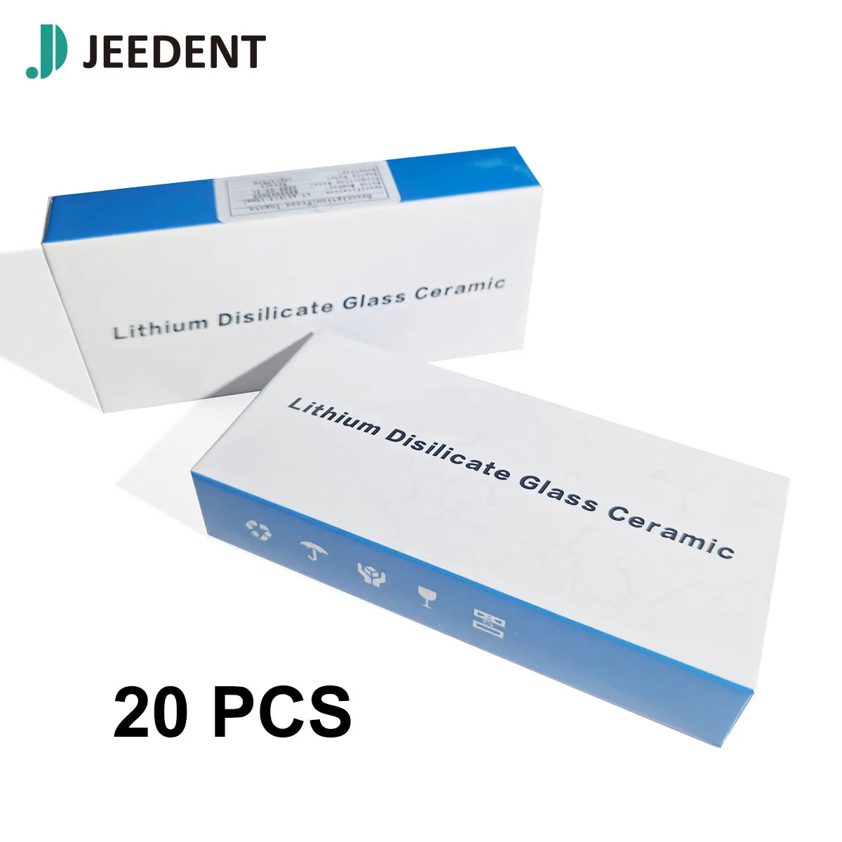

JEEDENT 20PCS Dental Press Porcelain Ingot - High Precision CAD/CAM Compatible for Dental Lab Crowns Inlays Onlays