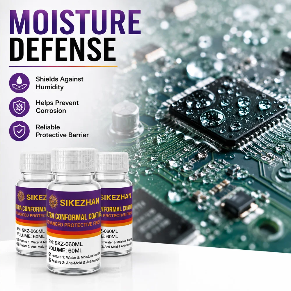PCB Conformal Coating Liquid Waterproof Insulation Varnish Circuit Board Protective Protector Moisture Proof Electronic Repair