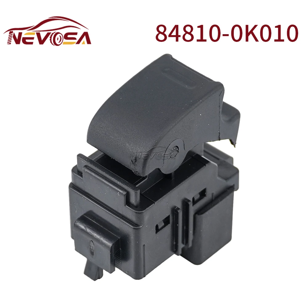 NEVOSA 84810-0K010 For Toyota Hilux Vigo 2004-2011 Window Control Switch Passenger  848100K010 Electric Glass Lifter Button