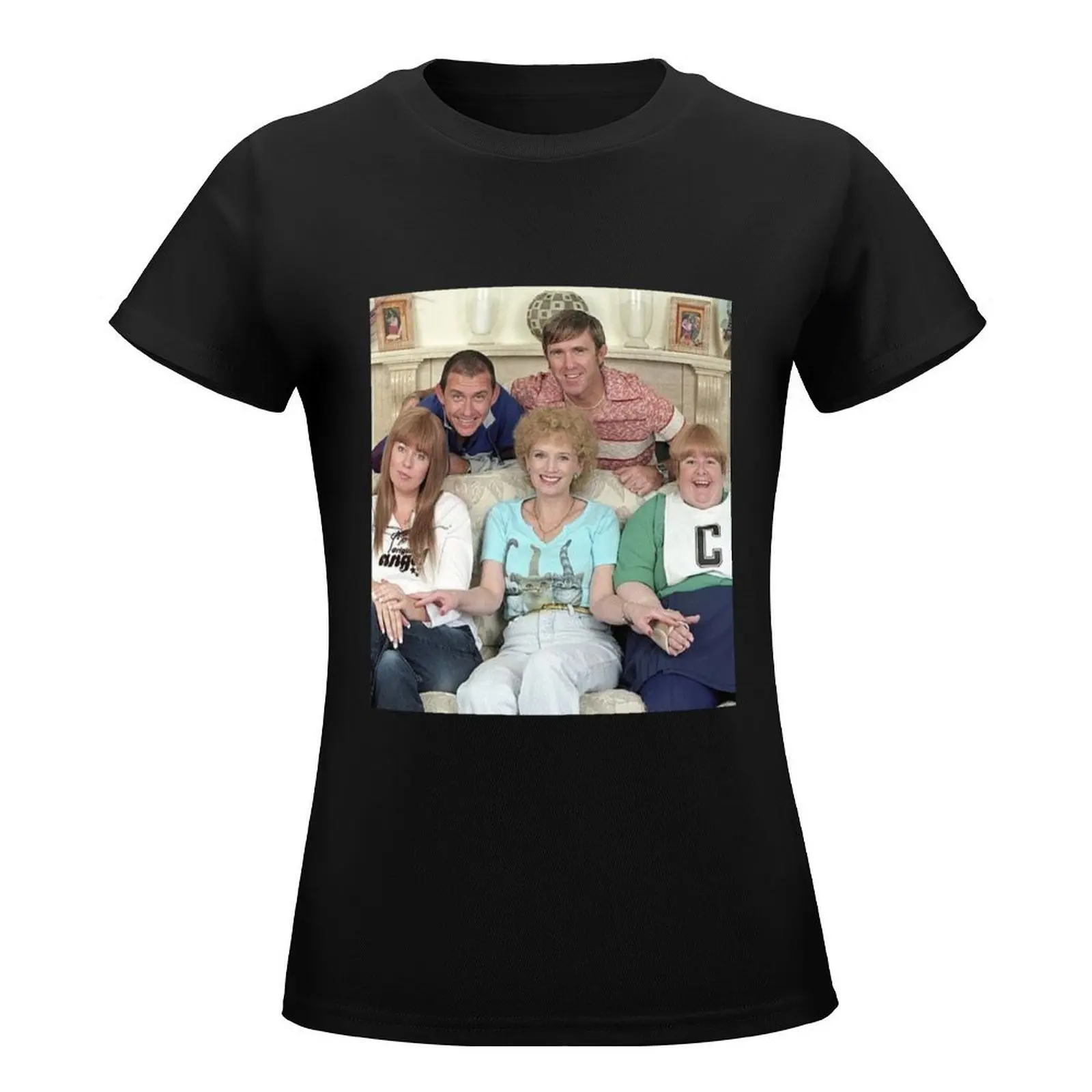 Kath and Kim Cast T-Shirt cute clothes plus size tops funny vintage clothes woman t shirt