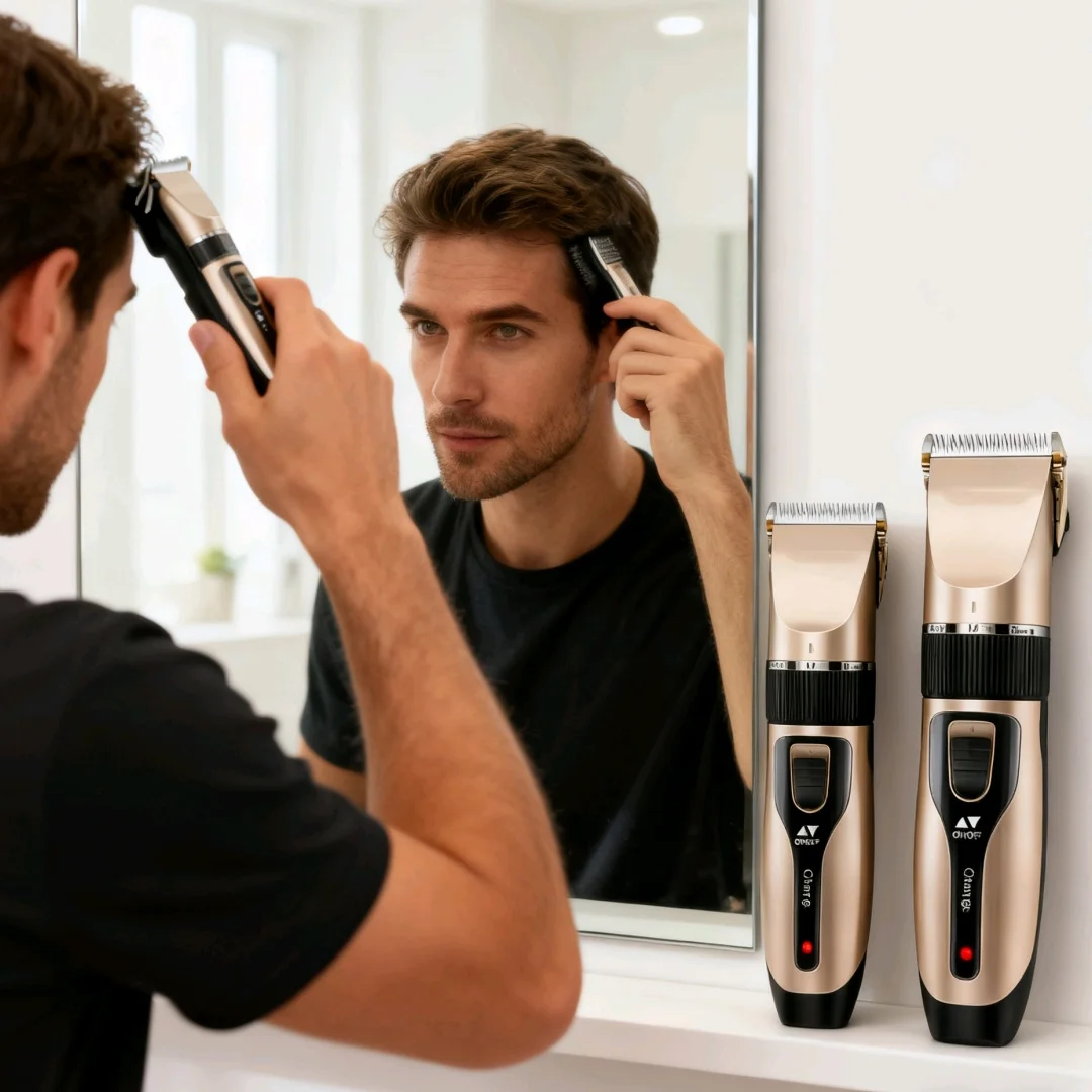 Maquinilla de afeitar eléctrica profesional, cortadora de pelo de salón y cortadora de pelo especializada con cabezal calvo