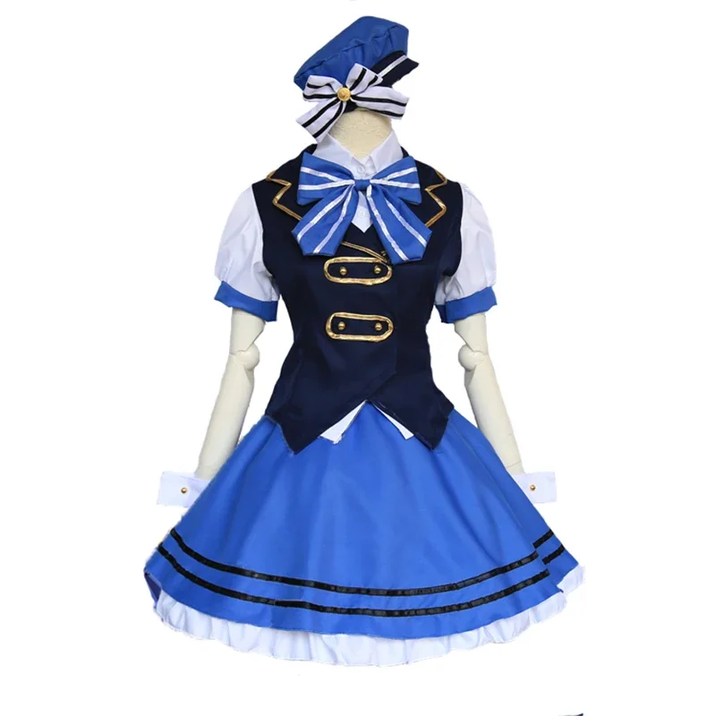 CosplayAmime è l'ordine Un coniglio Kafuu Chino Costume Cosplay Gilet Camicia Uniforme scolastica Studente Indossare per ragazze Donna Festa Ani