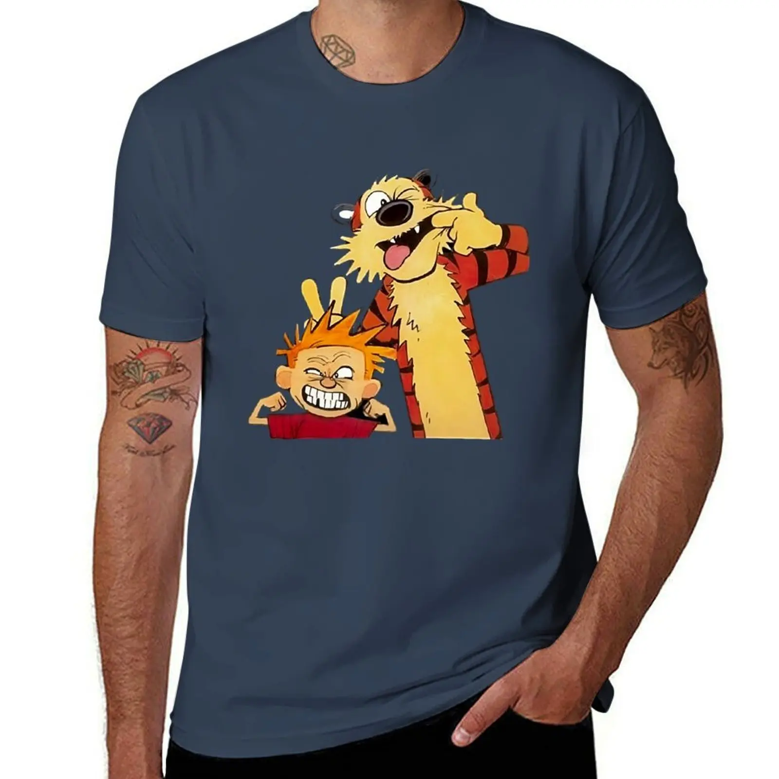 

Calvin And Hobbs Calvin And Hobbs Calvin And Hobbs T-Shirt man graphic t shirt t shirts for man pack cotton T-Shirt