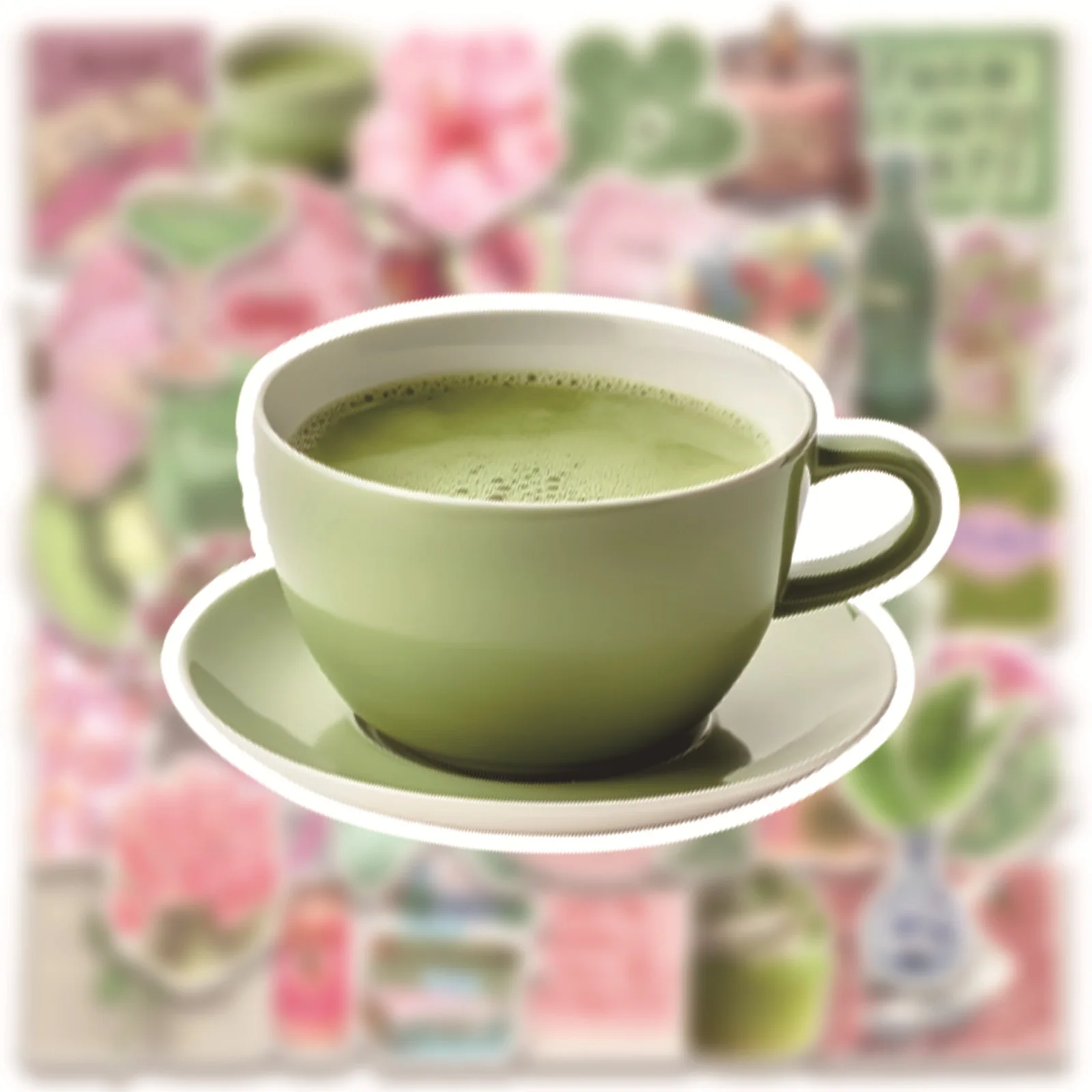 

10/50PCS INS Style Pink Green Graffiti Stickers Summer Small Fresh Cartoon Decal Notebook Phone Guitar Suitcase Cup Kid Toys