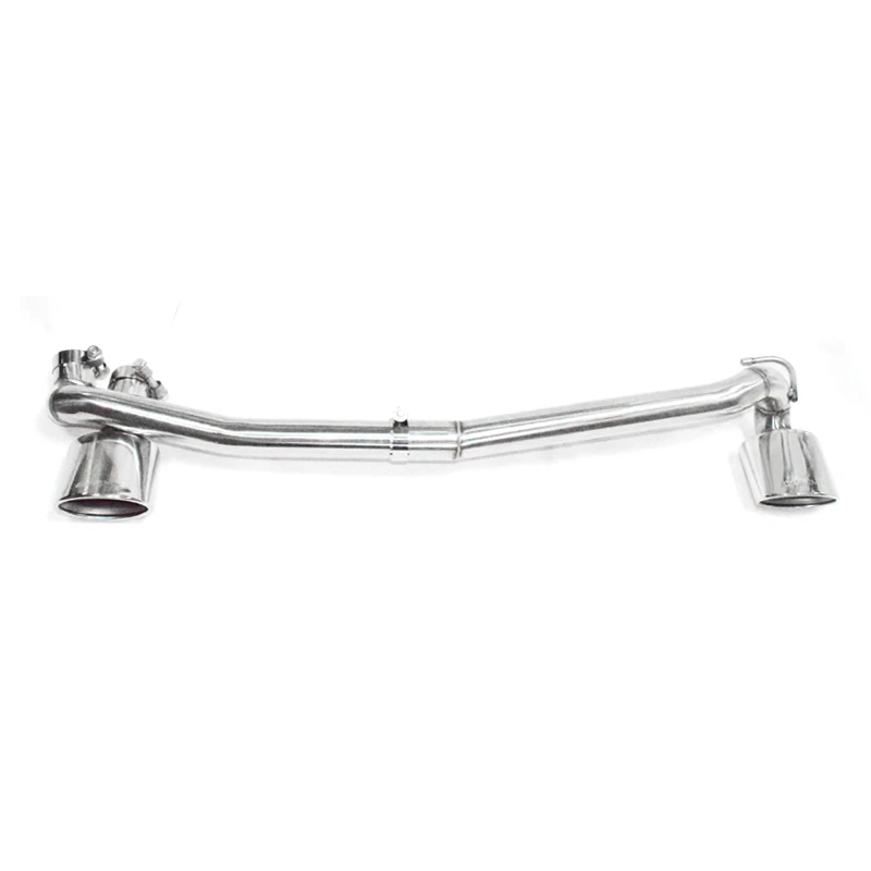 Doppelte Auspuffspitze für Benz W204 C200 C300 C180 C260 UP C63 Look Edelstahl Schalldämpferspitze Endrohrdüse