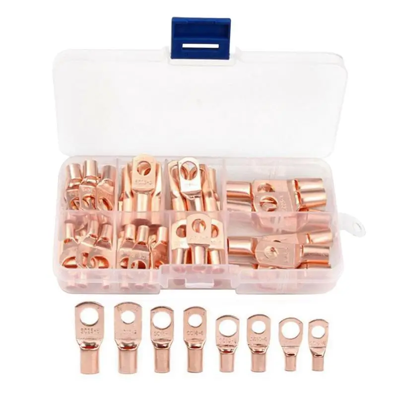 

Electrical Crimp Connectors Kit Terminals For Electrical Cables 60X Wire Connection Center Terminal Screw Terminal Connector Kit