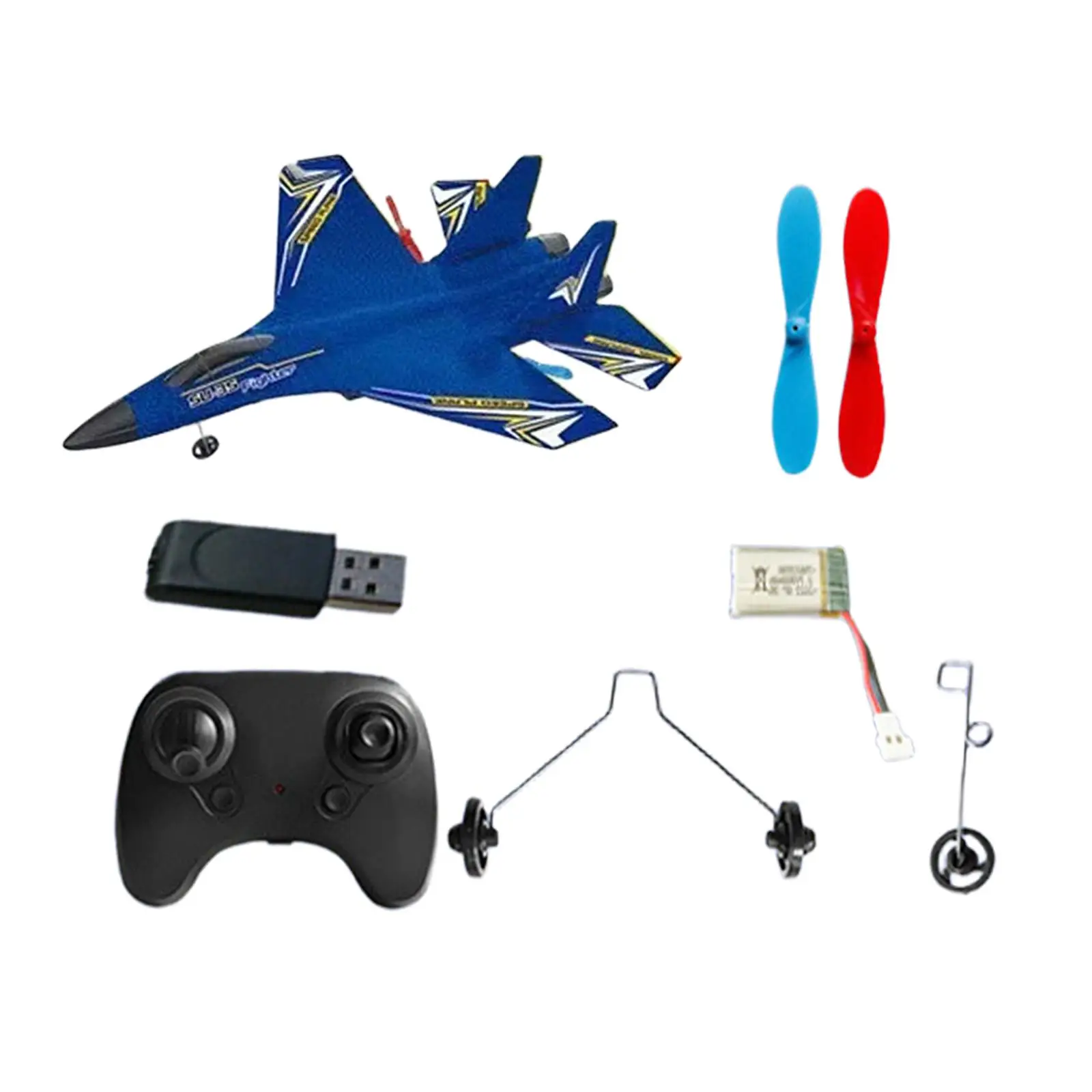 

RC Plane Easy to Control Lightweight Fixed Wing Aircraft RC Glider Remote Control Airplane for Park Kids Beginners Boys Girls