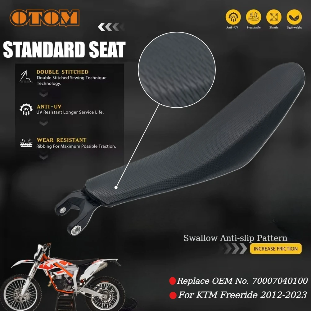 For KTM Freeride Motorcycle Standard Seat Assembly Waterproof Seat Cushion 250F 250R 350 ESM EXC 2012-2023 Dirt Bike 70007040100