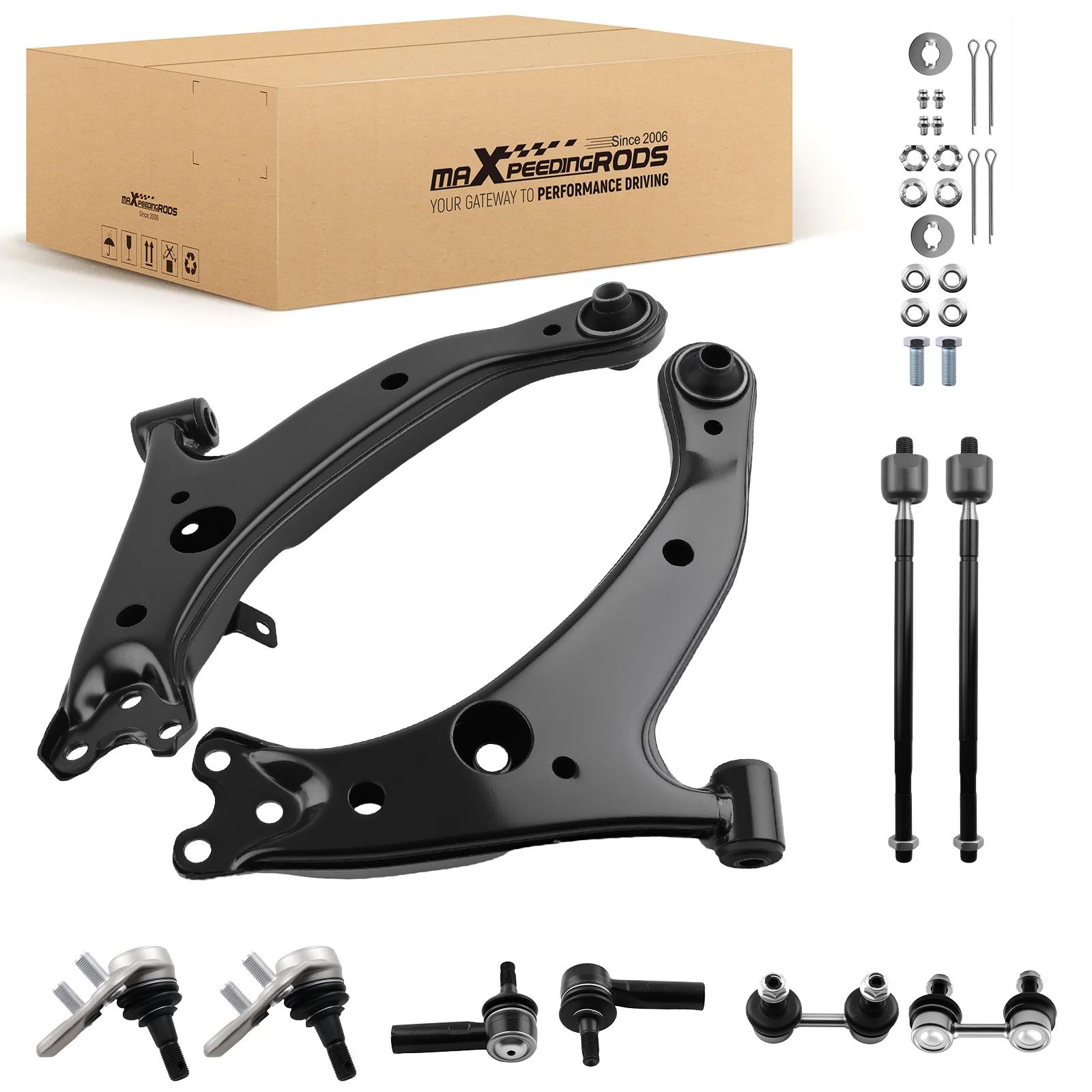 

10 комплектов передних нижних рычагов подвески для Geo/Chevrolet Prizm 1996-2002 годов