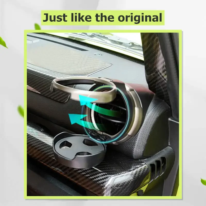 

For Jimny JB74 Beverage rack Water Cup Bottle Holder for Suzuki 2018-2021 JB64 Car Bracket Phone Holder Auto parts accessories