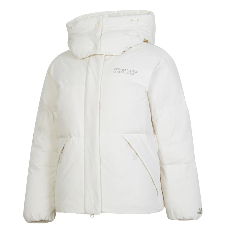 

Пуховик Newbalance (Newbalance) Женская зимняя повседневная одежда Короткая ветрозащитная теплая куртка с капюшоном Npe43012-Iv