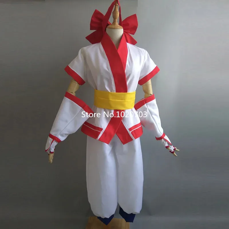 New Samurai Shodown Samurai Spirits Nakoruru Cosplay any size Costume