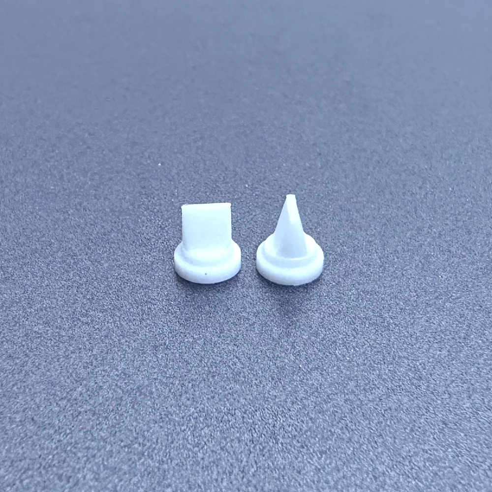 

100 шт. пользовательские белые силиконовые мини-резиновые клапаны медицинского класса