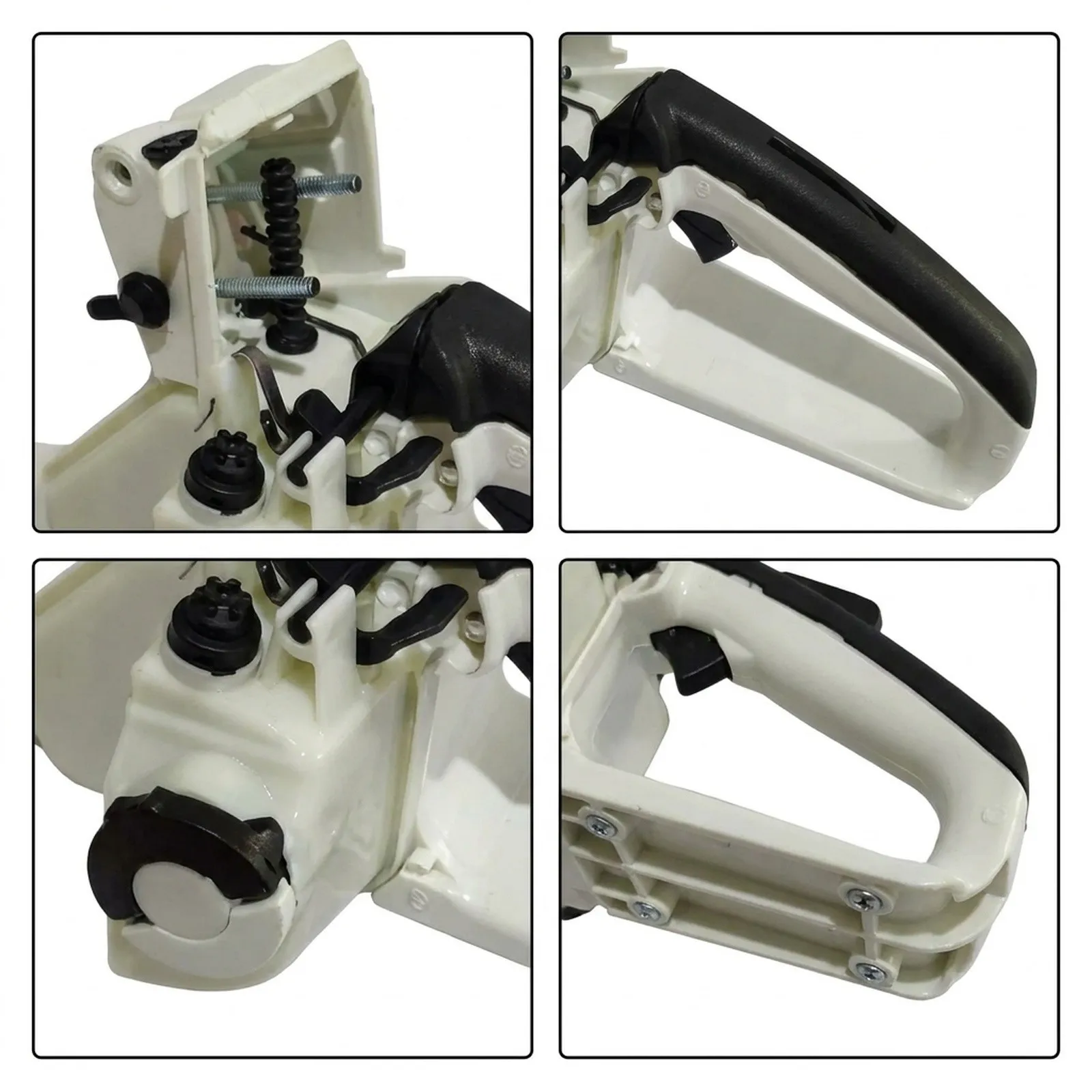 Comfortable fuel tank rear handle for MS240 MS260 024 026 for chainsaw for 1121 350 0829 ensures secure grip for precise