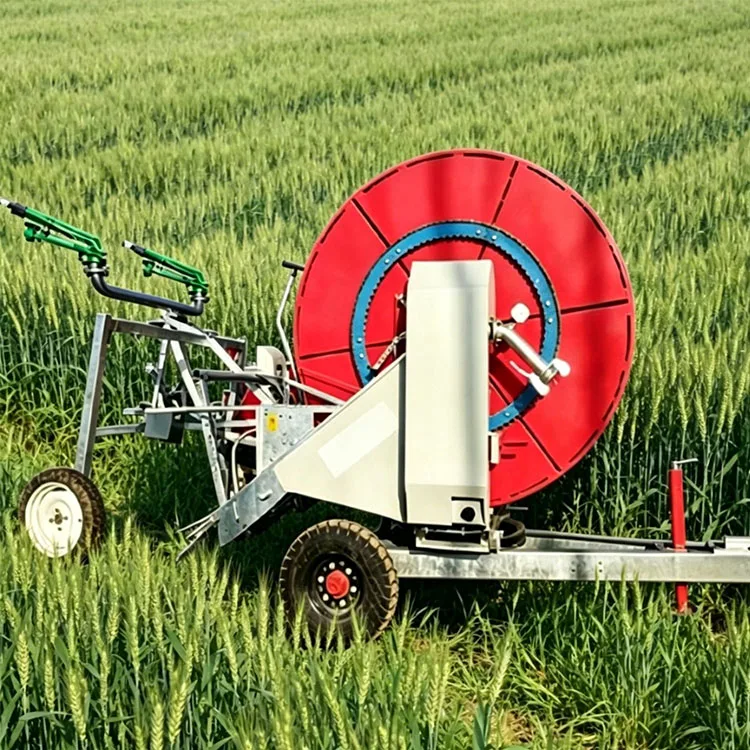 High Efficiency Reel Sprinkling Irrigation System Machine Farm Sprinkle Irrigation Machine