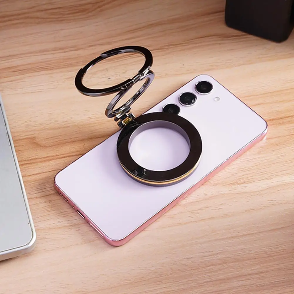 Foldable Single Sided Magnetic Phone Holder 360 Rotation Magnetic Phone Holder For Kickstand Magnet Grip For B3e3