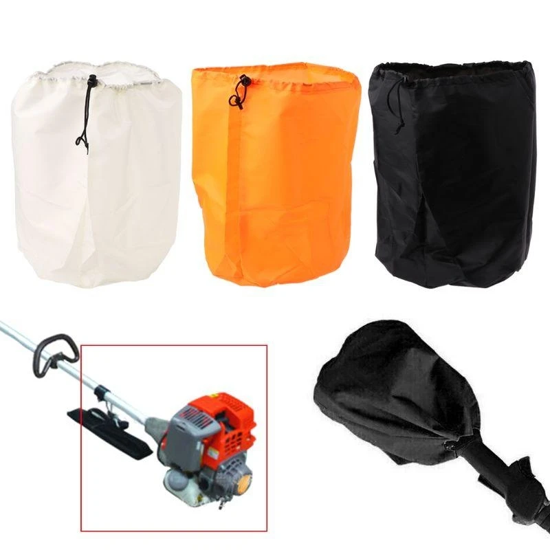 

02DC Nylon Trimmer Engine Cover Waterproof Dustproof Cover for Grass Trimmer Edger Po