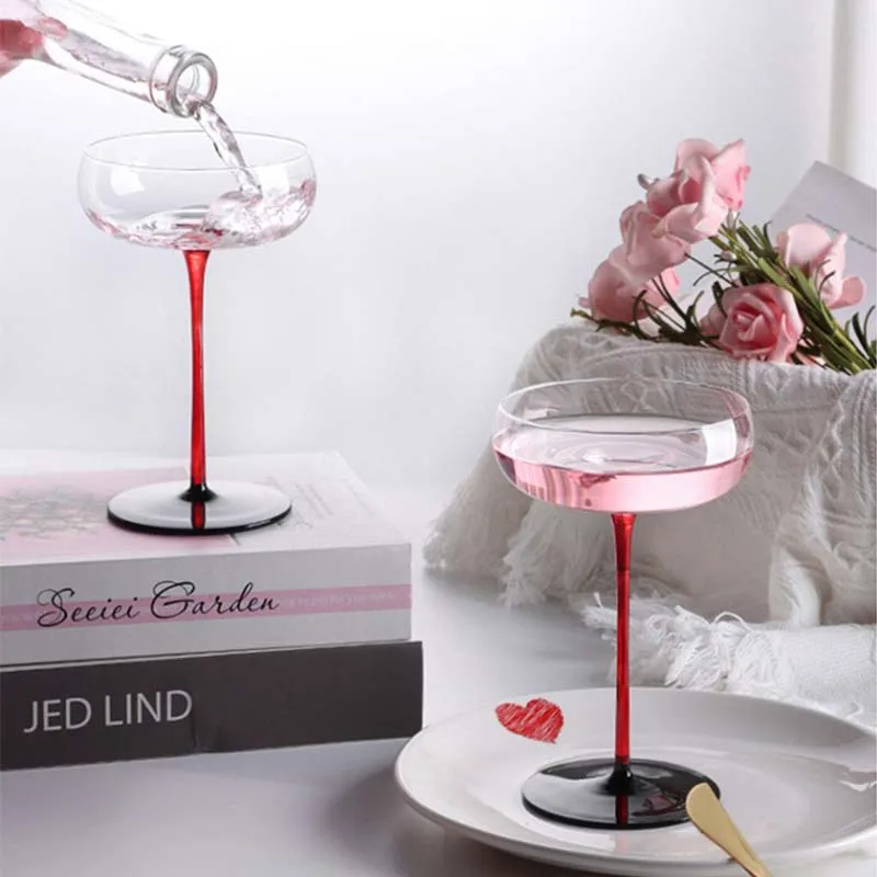 2/1Pcs 220Ml Crystal Rood Zwar - Wine Or Beer recensie en prijs