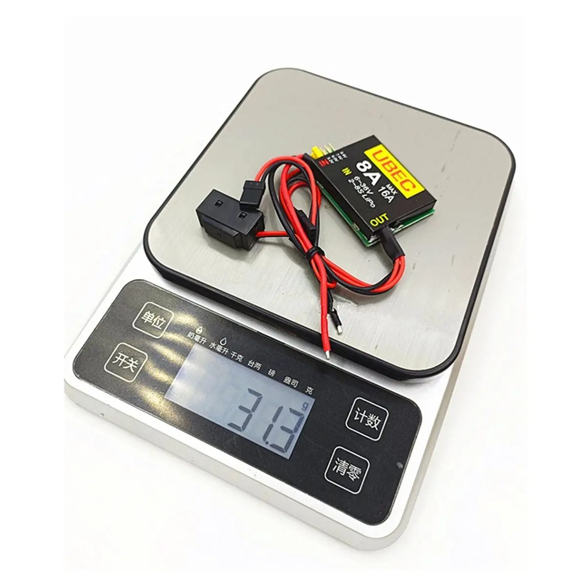 N86R 2S-6S 6-36V DUAL UBEC 8A /16A 5.2/6.0/7.4V/8.4V Servo Separate Power Supply RC Car Fix-Wing Airplane Robot Arm