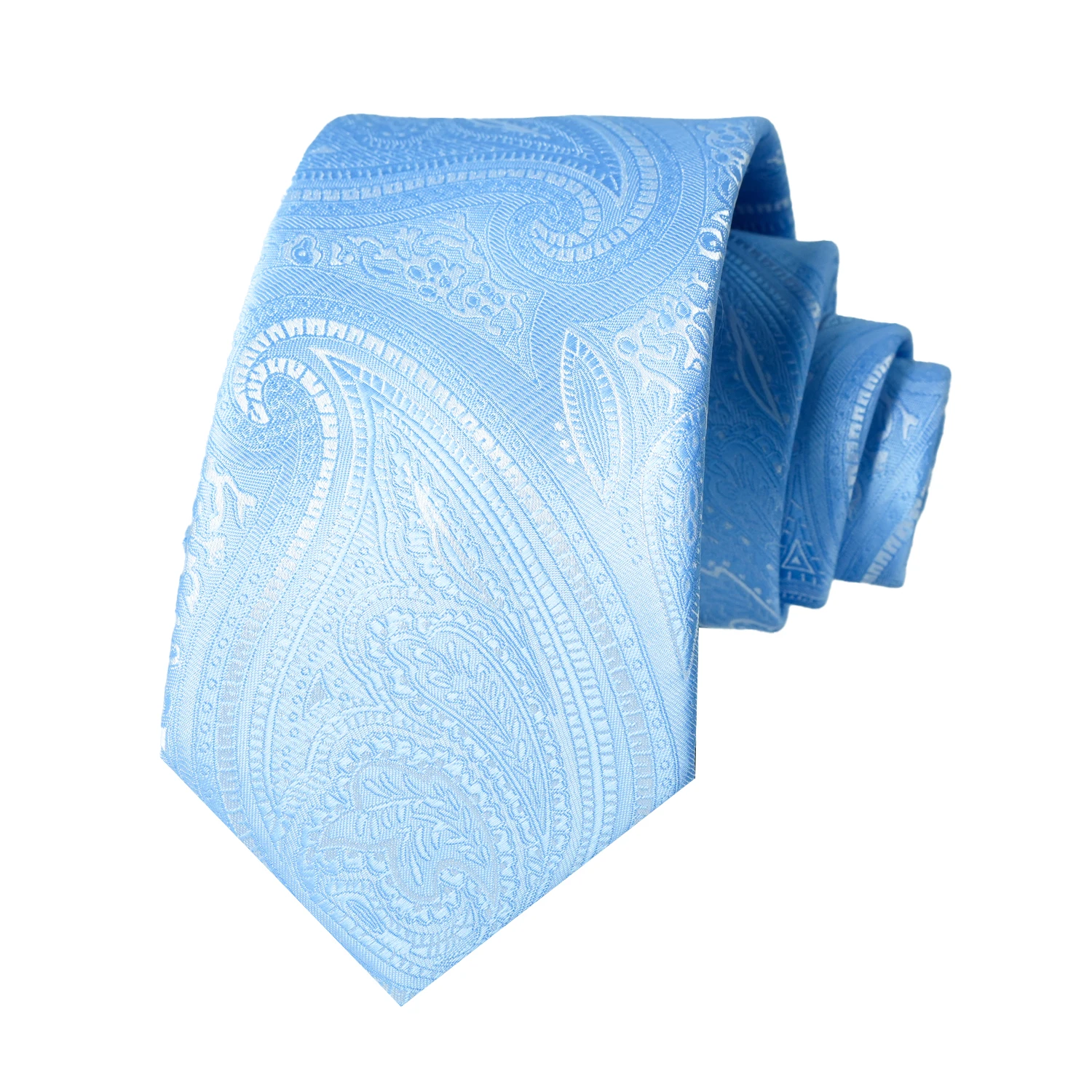 Herren Paisley Jacquard Krawatte Luxuriöse Polyester-Seidenkrawatte Klassische Formelle Business-Hochzeits-Party-Krawatte Modisches Anzug-Accessoire – Detail 20