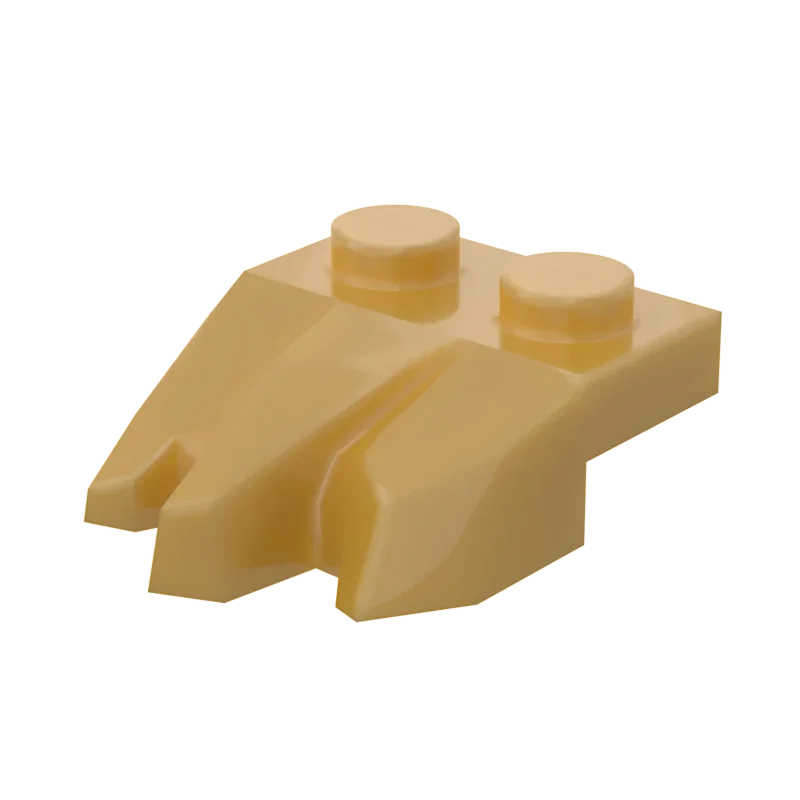 MOC 10PCS 27261 1x2 Blocchi di costruzione modificati con 3 artigli Dita di roccia Mattoni Particelle Puzzle Giocattoli Per bambini Compleanno Regali per bambini