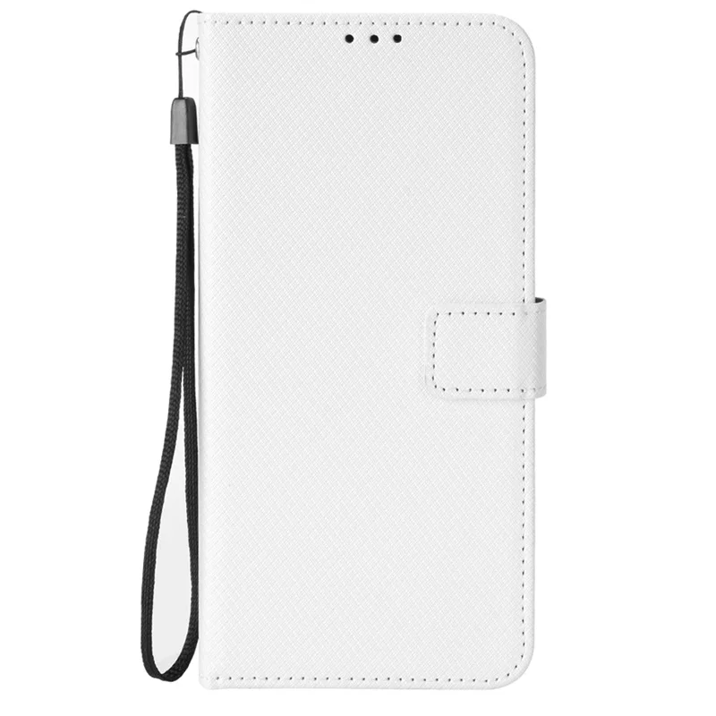For Nokia 105 4G 2023 Luxury Flip Mini Diamond Pattern Skin PU Leather Wallet Lanyard Cover For Nokia 105 4G 2023 Phone Bags image 3
