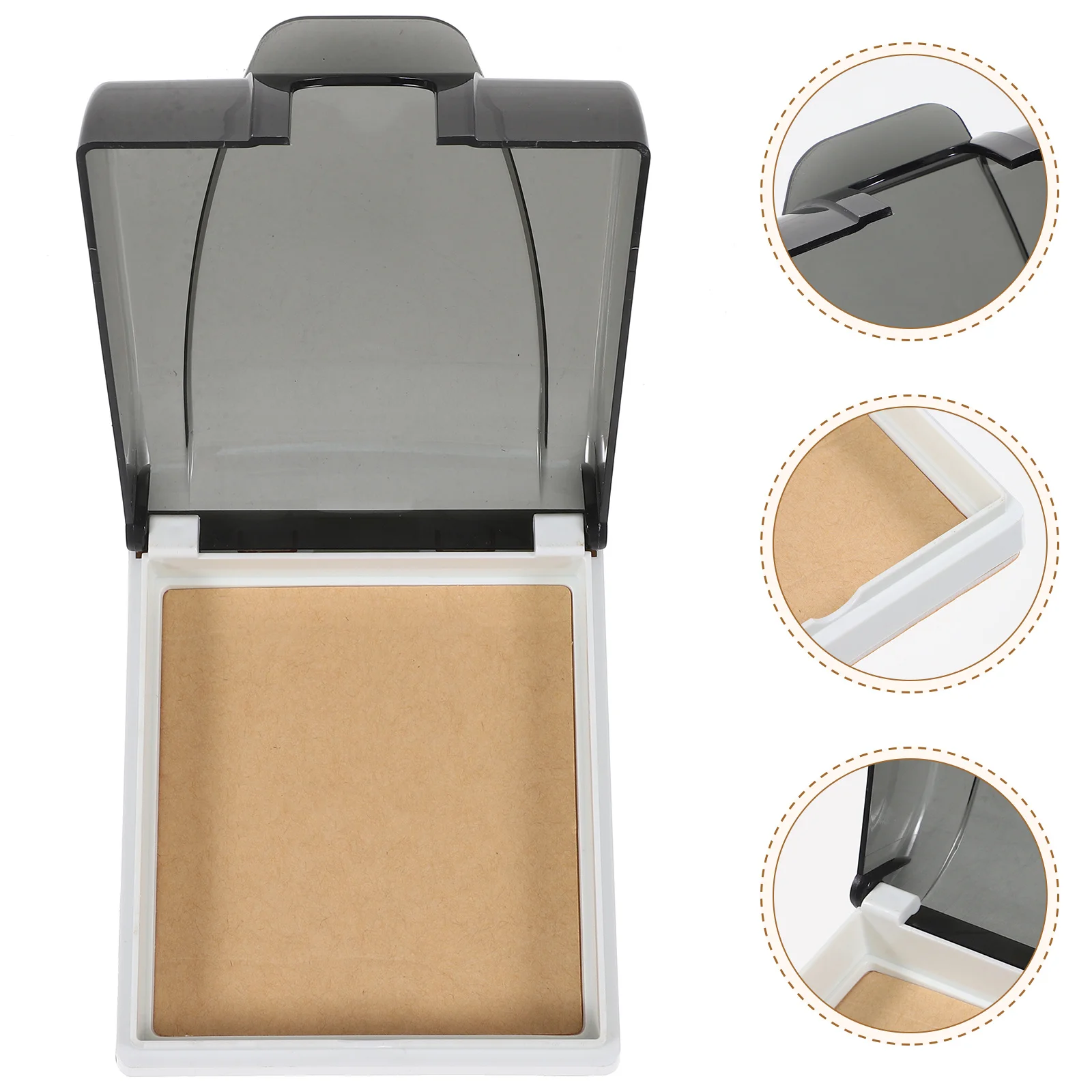 مخرج كهربائي من مادة الكمبيوتر المقاومة للماء، حافظة حماية شفافة ذاتية اللصق ومقاومة للرذاذ للحمام