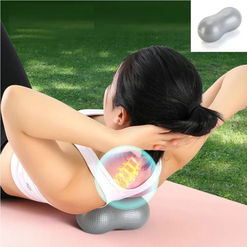 

Peanut Massage Ball Mini Fitness Yoga Ball Explosion-proof Capsule ball High Density Lightweight Back/Neck/Foot Mobility Deep
