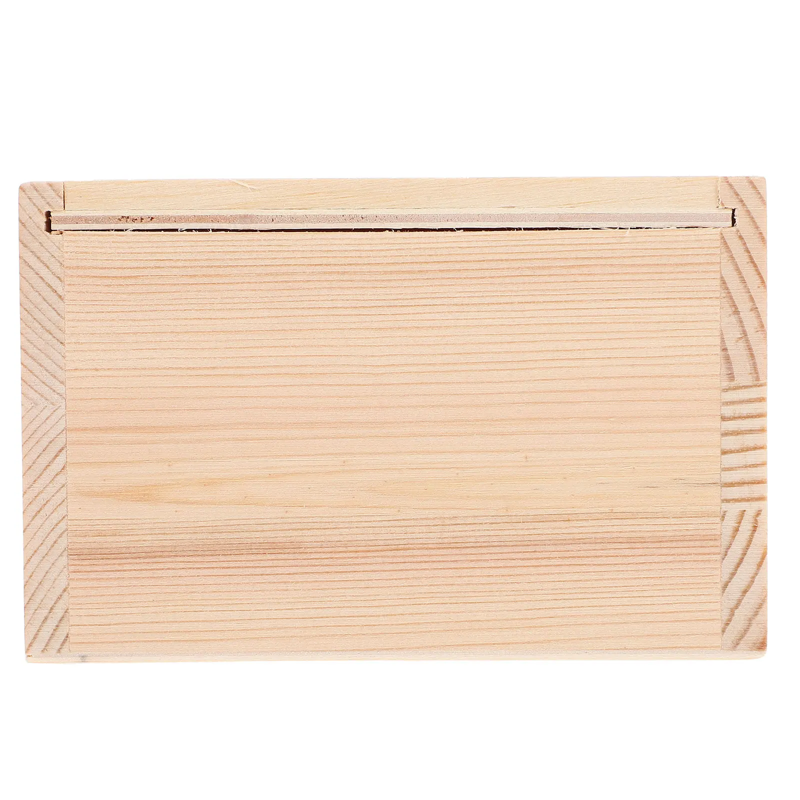 

1pc 12X11.8X7.6Cm Push Cover Wooden Box Square Storage Case For Jewelry Rings Bracelets Gift Packaging Holder Wedding Birthday