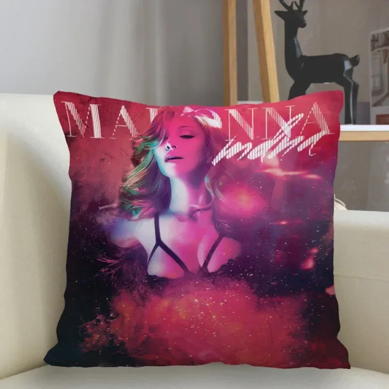 Musife New Custom Madonna Pillowcase Sofa Decorative Cushion Cover Pillowcase Home Decor Drop Shipping Wholesale