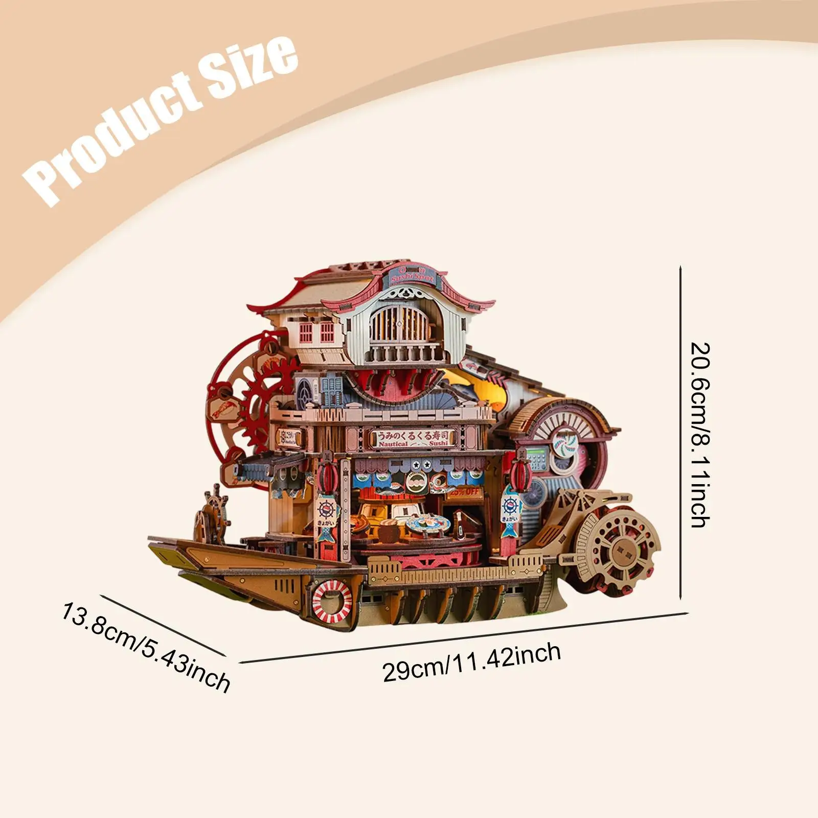 

DIY Miniature House Kit Handmade Tiny House Toys for Family Friends Teens