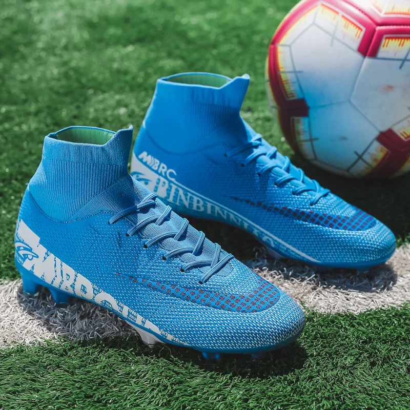 Football Shoes for Boys Free Shipping Football Boots Men Soccer Cleats Unisex Futsal Shoes Chuteira Society Zapatos De Futbol