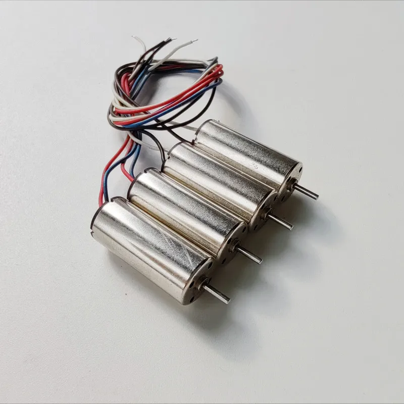 4pcs X4 3.7V 1S Motors 8520 Mini Coreless Engine Set CW CCW Brushed 8.5x20mm for H107 H107D DIY Indoor Racing RC Drone