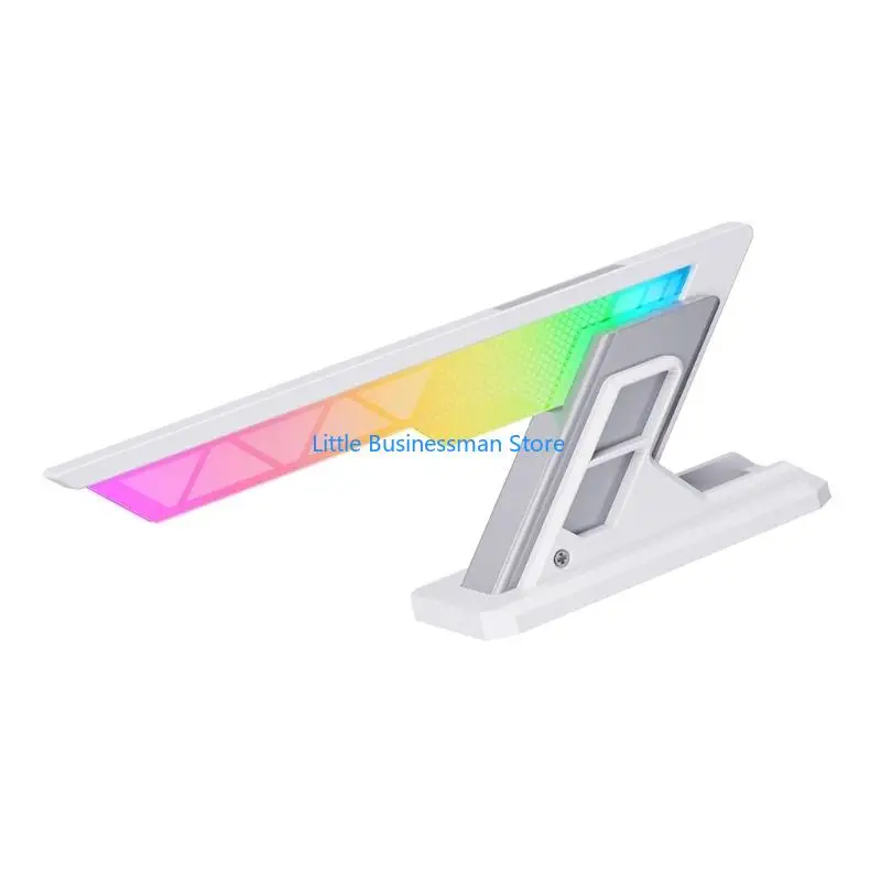 Premium ARGB VGA Brace With Aluminum Arm For Heavy Graphics Cards And Customizable Lighting M76A