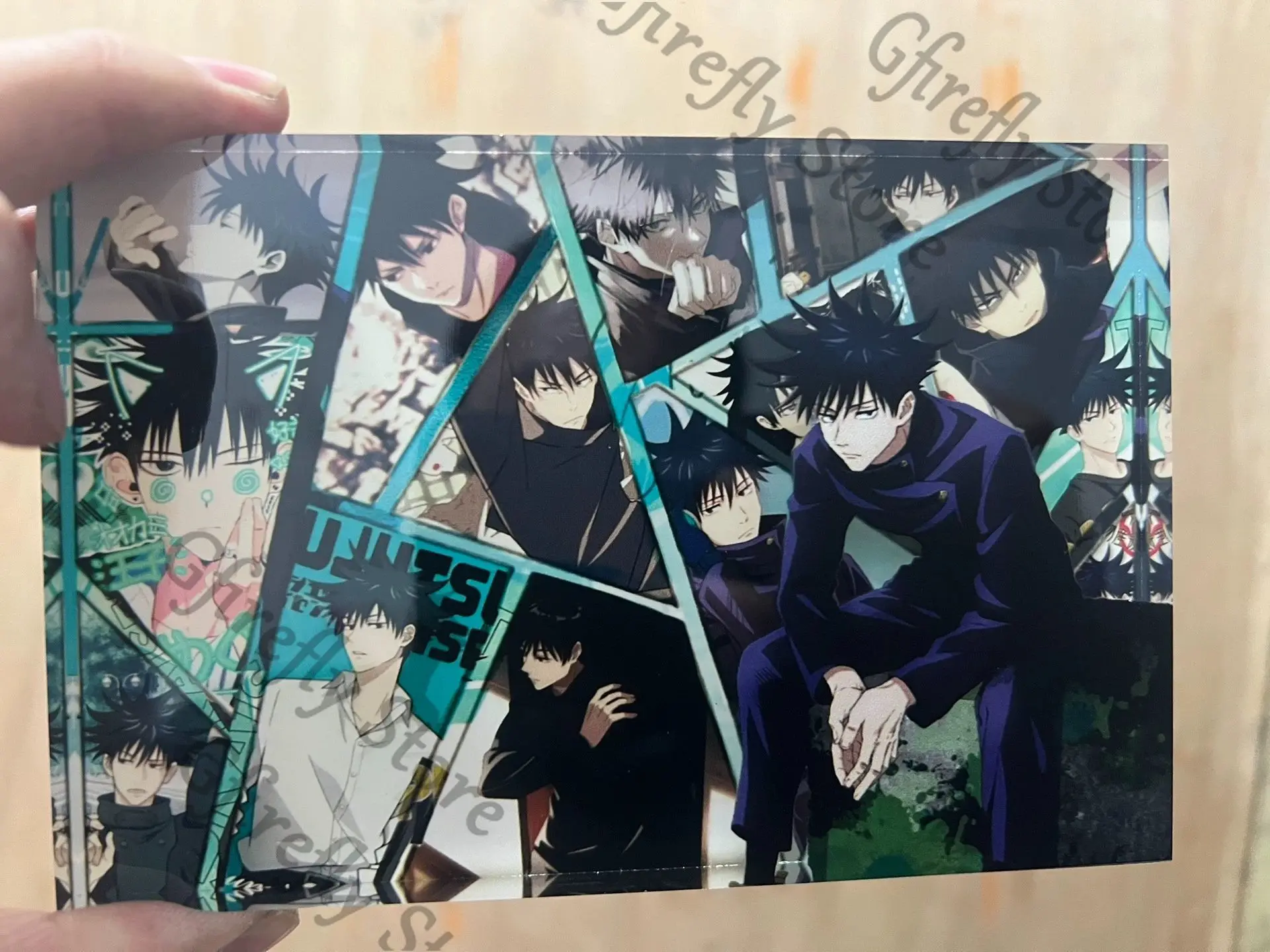 

Show Shelf Jujutsu Kaisen Quadratic Element Fushiguro Megumi Indicative Board Anime Standing Plate Display Stand Decoration