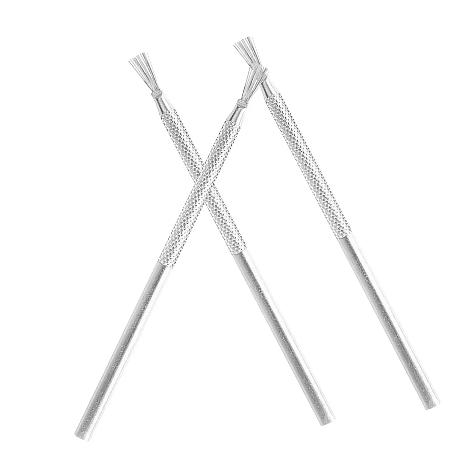

3Pcs Easy Clean Polymer Clay Sculpting Brush Stainless Steel Clay Carving Tool for Texture Making Sculpture Craft Pottery