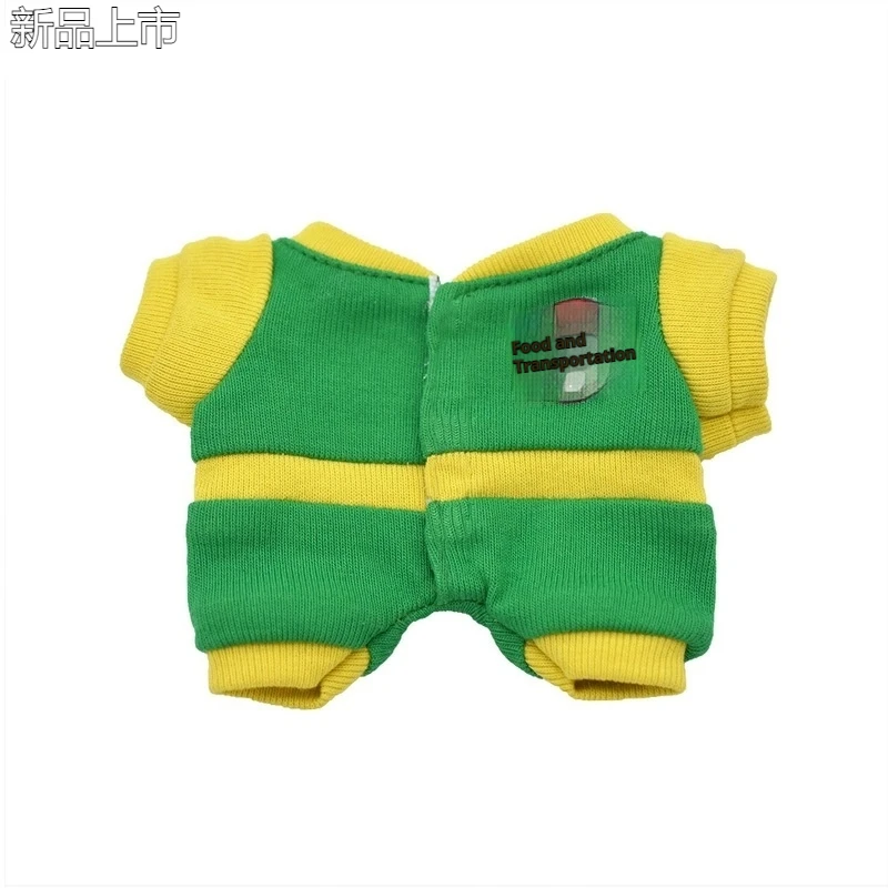 Geschikt voor Labubu 15-17cm eerste tweede en derde generatie universele Labubu doek jumpsuit poppen kleding accessoires geschenken