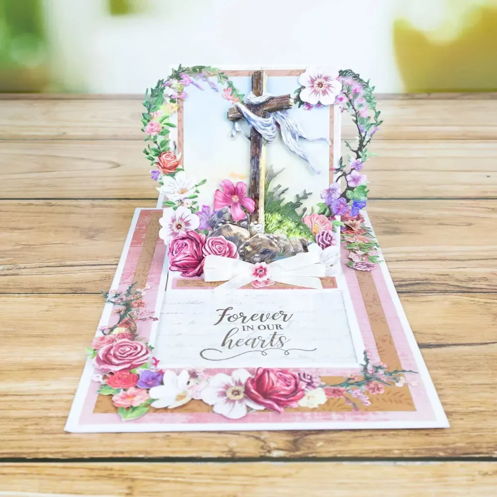 A Western-style House with a Cross Cutting Dies Scrapbook Diary Decoration Stencil Embossing Template DIY Greeting Card Handmade - view 4