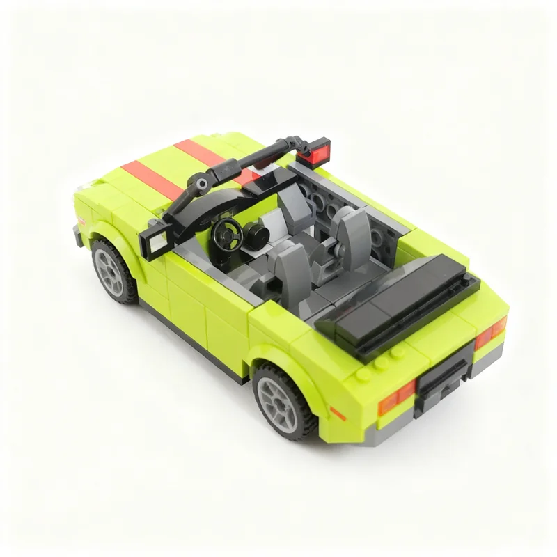 247 pz MOC MINI John Cooper Opere Convertibile Sport Campioni di Città Modello di Costruzione di Giocattoli Blocchi di Costruzione Regali Di Natale Mattoni