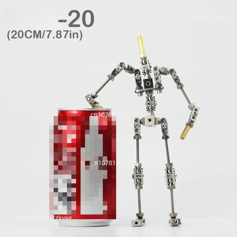 Upgraded Version Pro3.0 Professional Stop Motion Animation Stainless Steel Wear-resistant Flexible Puppet Skeleton